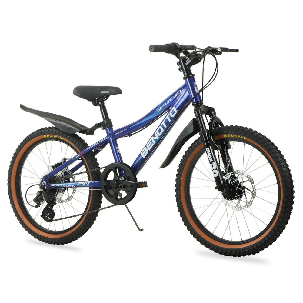 Foto 2 | Bicicleta Montaña Serengueti Niño R20 7v Azul Benotto