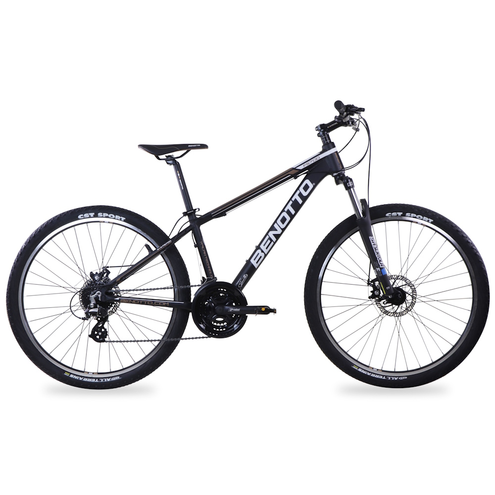 Foto 2 pulgar | Bicicleta Montaña Fs-700 R27.5 24v Aluminio Negro Benotto