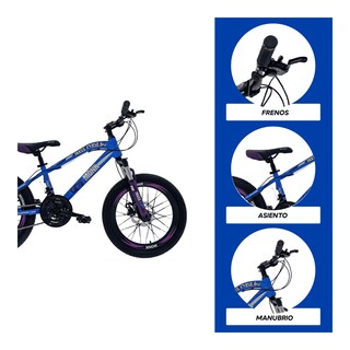 Foto 4 | Bicicleta De Montaña Monk Inxss Rodada 20
