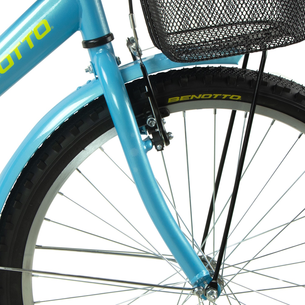 Foto 8 pulgar | Bicicleta Montaña Kyra R24 1v Mujer Aqua Uni Benotto