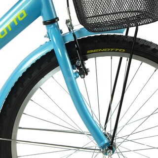 Foto 7 | Bicicleta Montaña Kyra R24 1v Mujer Aqua Uni Benotto