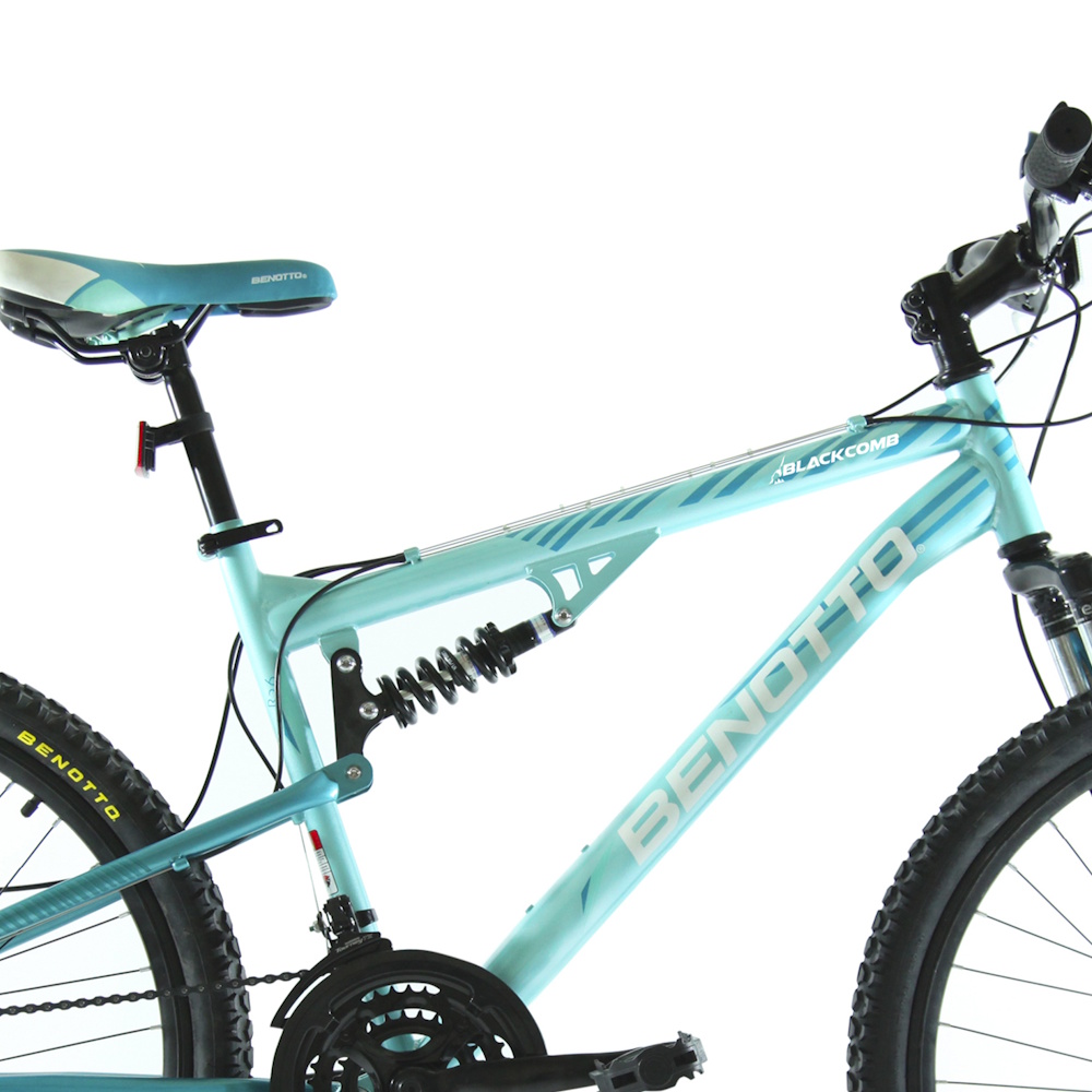 Foto 3 pulgar | Bicicleta Montaña Blackcomb R26 21v Aqua Benotto