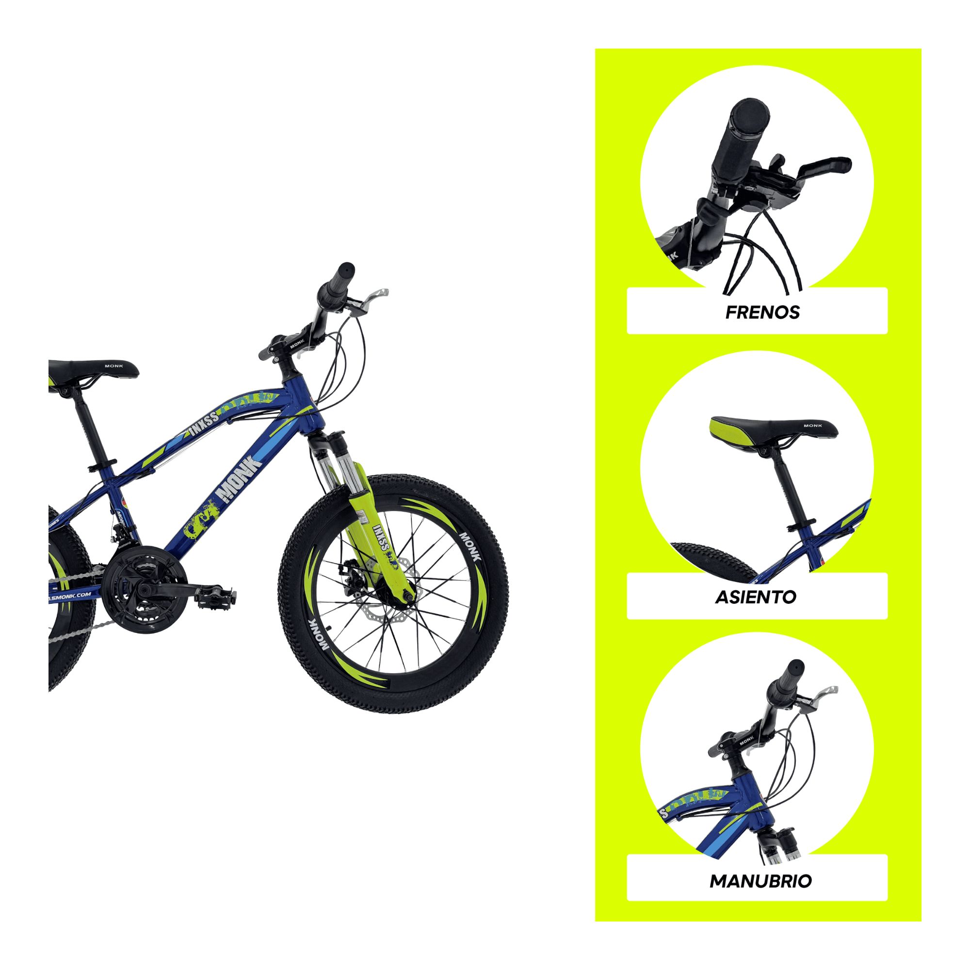 Foto 4 | Bicicleta De Montaña Monk Inxss Rodada 20