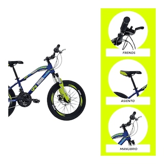 Foto 4 | Bicicleta De Montaña Monk Inxss Rodada 20