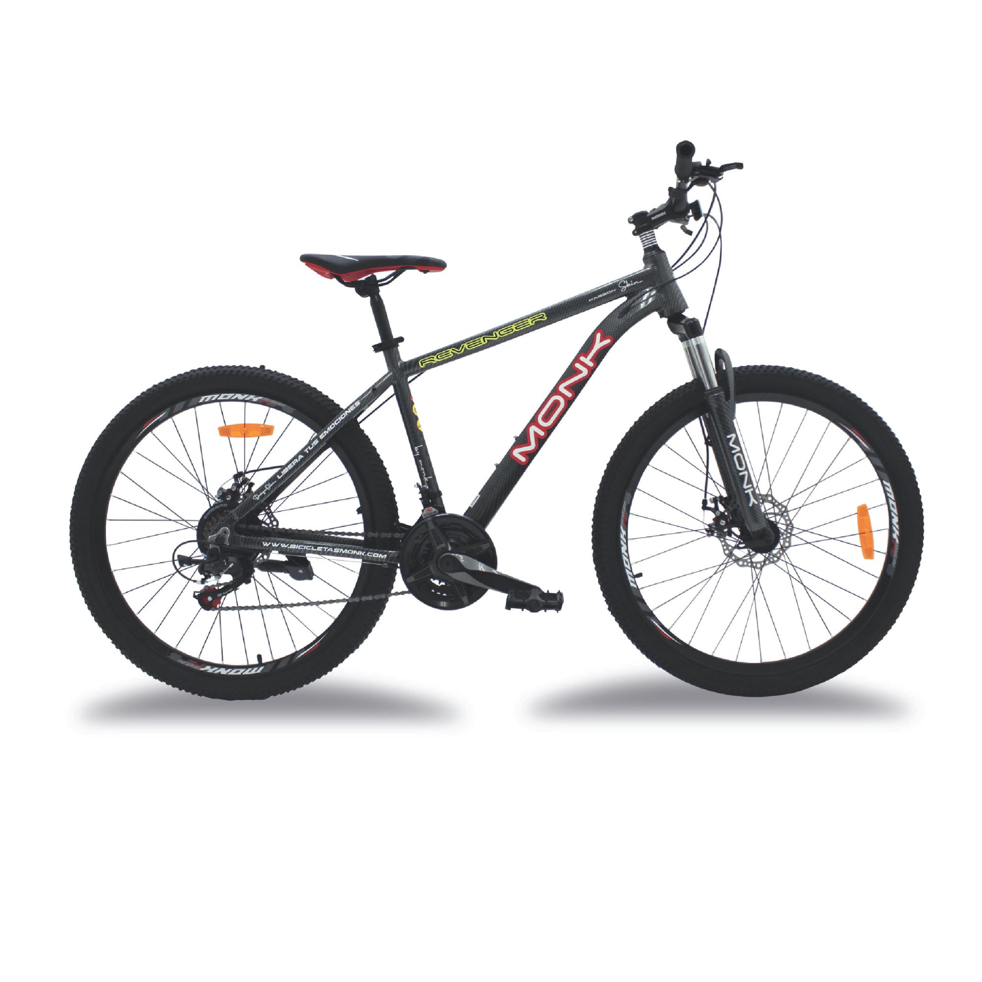 Bicicleta De Montaña Monk Revenger Karbon Rodada 26