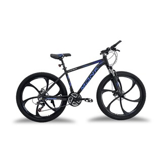 Foto 1 | Bicicleta De Montaña Monk Viper R26 21 Velocidades Negro Y Azul