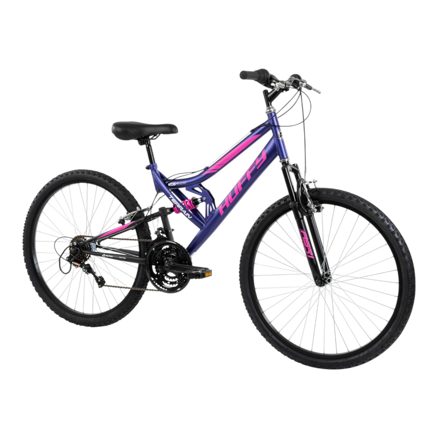 Foto 3 pulgar | Bicicleta Huffy Mujer Morado Terrain R26 26853m