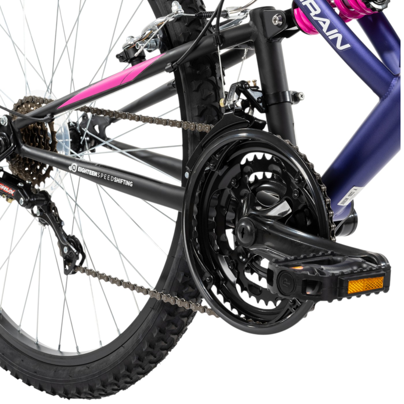 Foto 4 | Bicicleta Huffy Mujer Morado Terrain R26 26853m