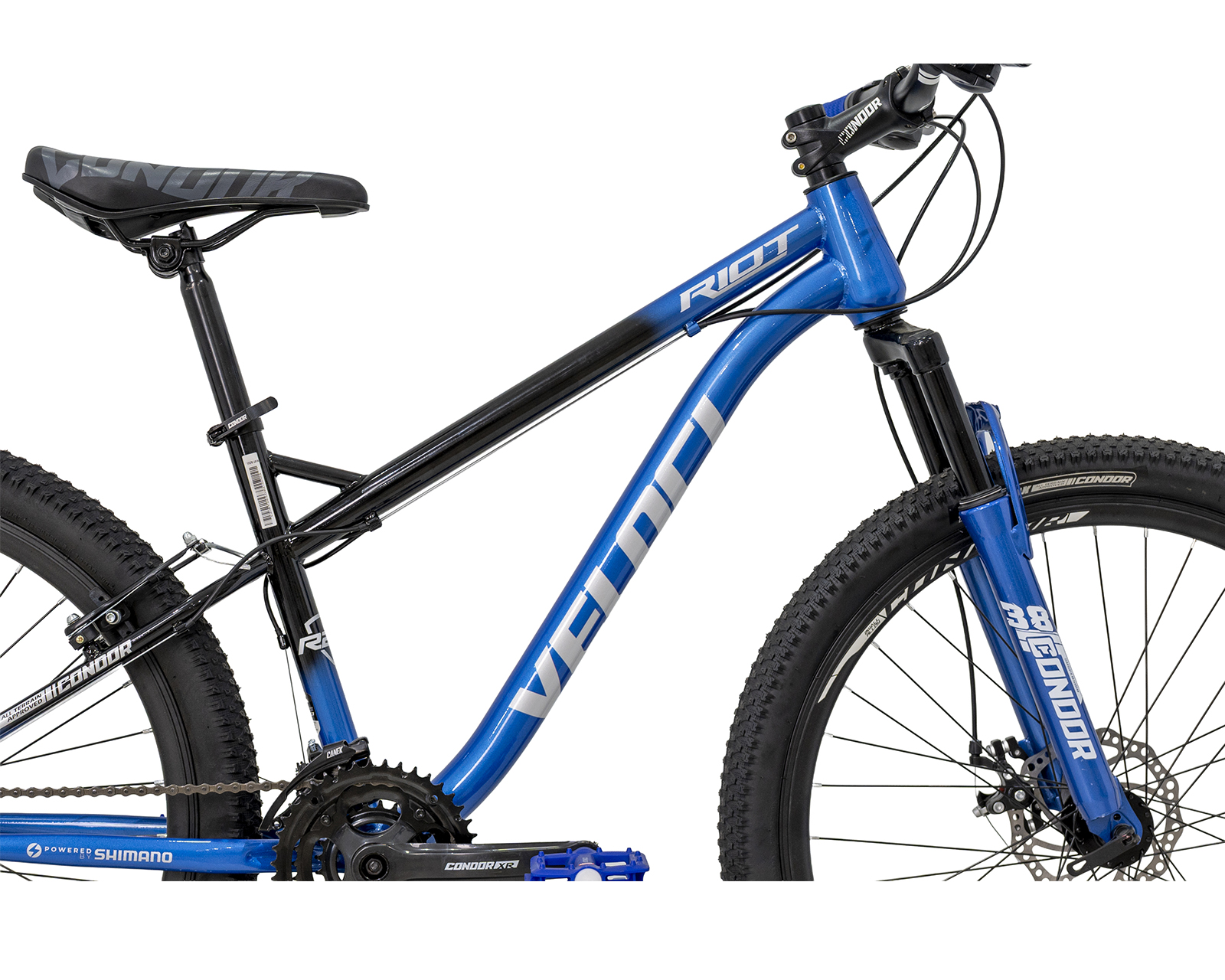 Foto 3 pulgar | Bicicleta Veloci Riot Rodada 26 Azul De Montaña