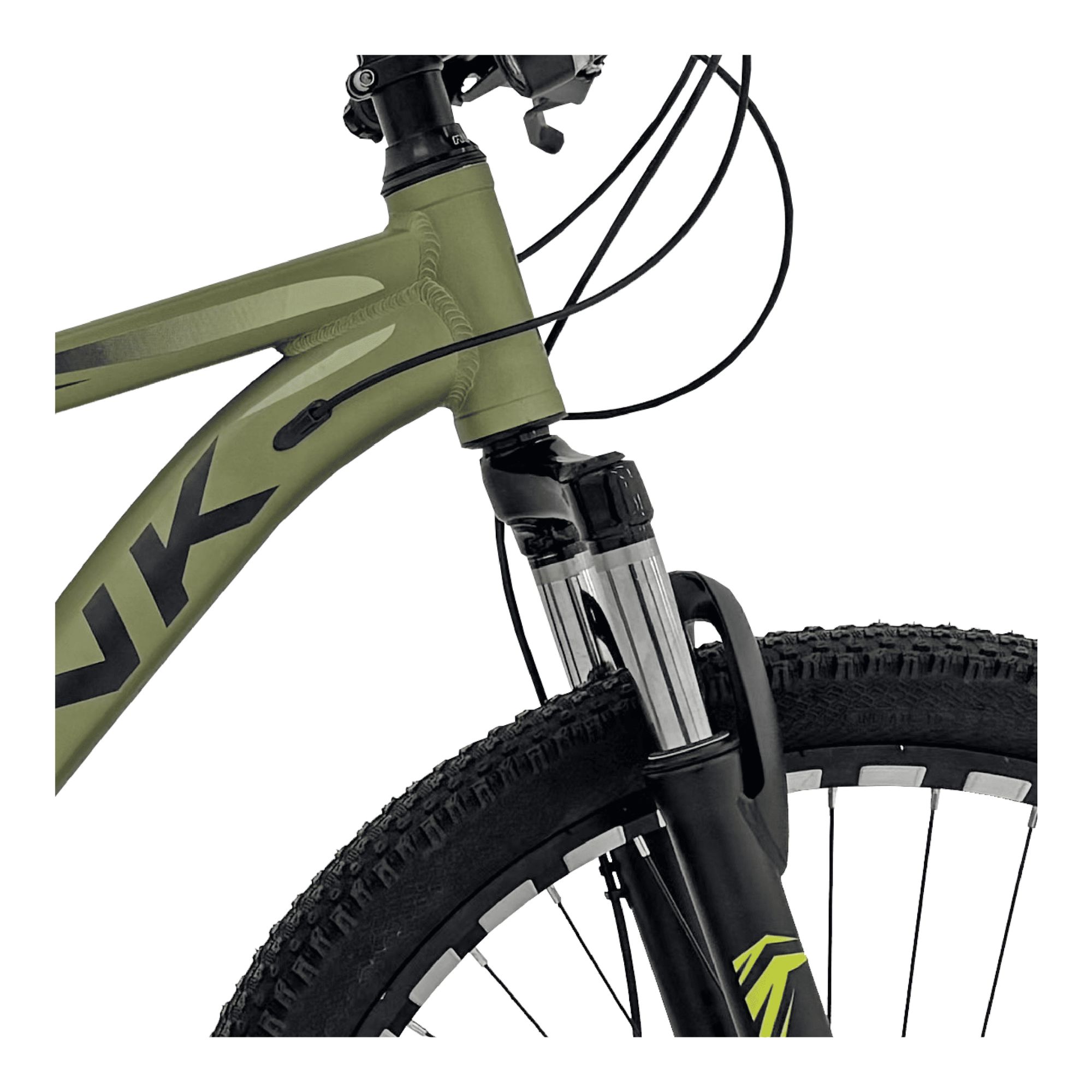 Foto 6 pulgar | Bicicleta De Montaña Monk Viper R26 21 Velocidades Verde