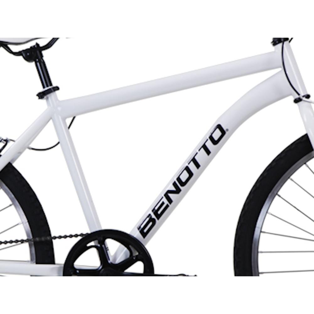 Foto 4 pulgar | Combo Bicicleta Benotto Pmo R26 H Blanco Con Bomba De Aire