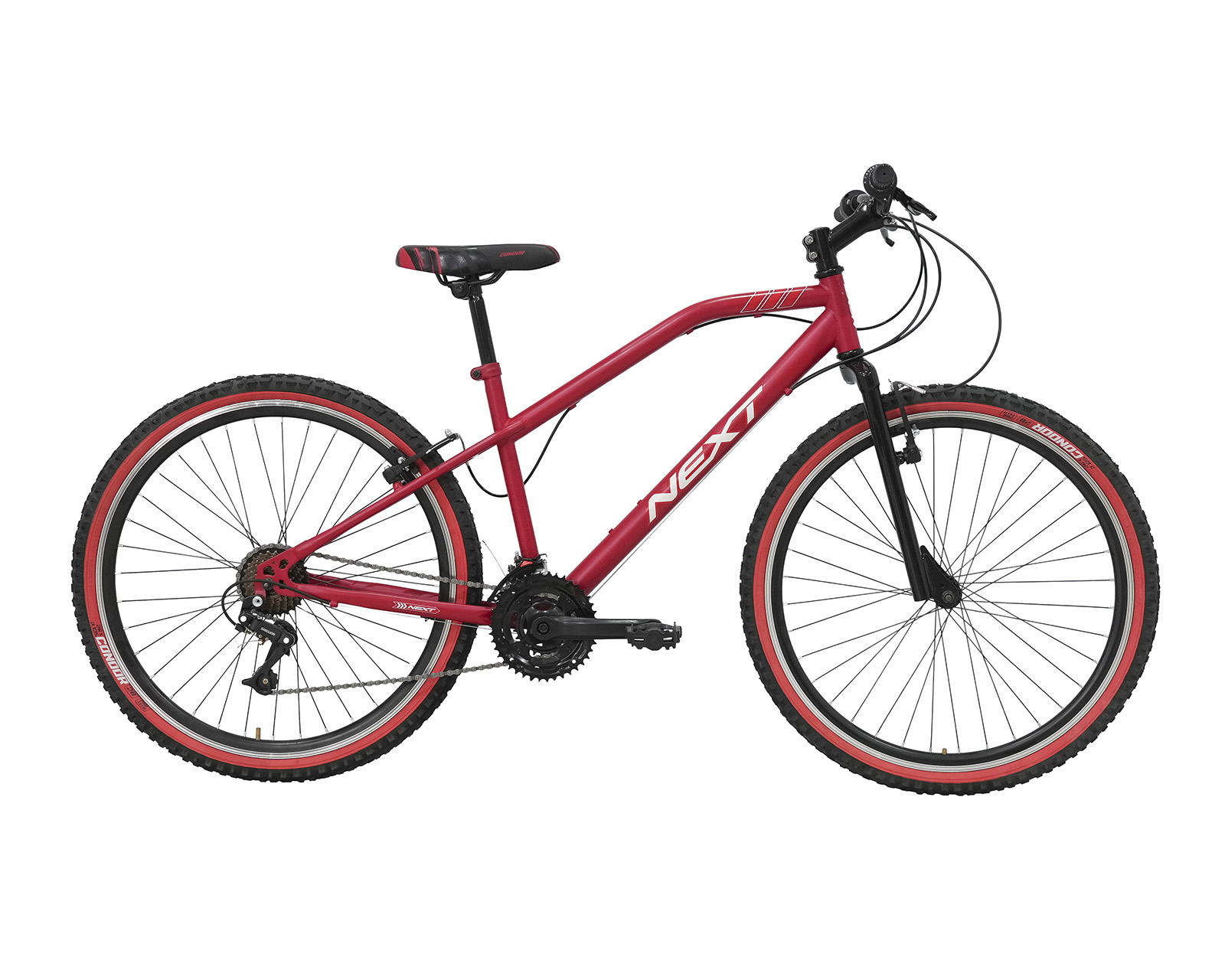 Foto 1 | Bicicleta Veloci Next Rodada 26 Rojo Mate