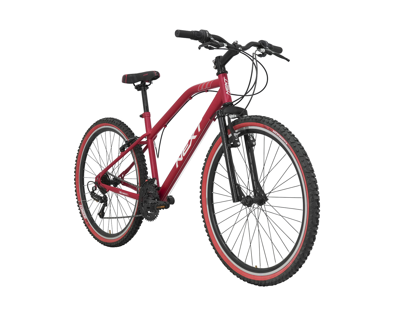 Foto 3 pulgar | Bicicleta Veloci Next Rodada 26 Rojo Mate