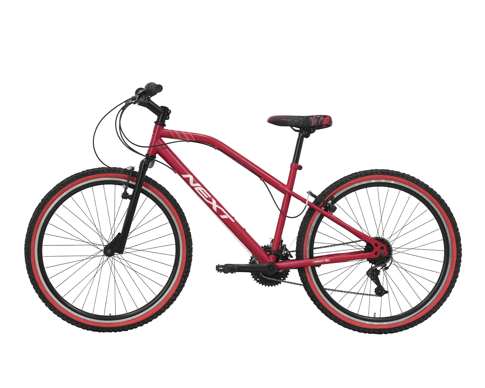 Foto 9 pulgar | Bicicleta Veloci Next Rodada 26 Rojo Mate
