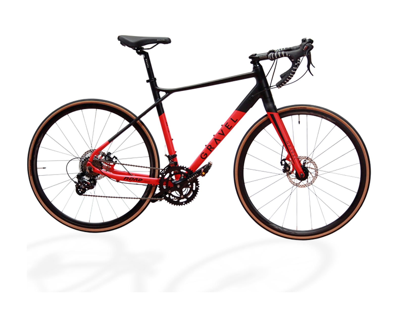 Bicicleta GRAVEL ARMSTRONG color Rojo de Ruta 52