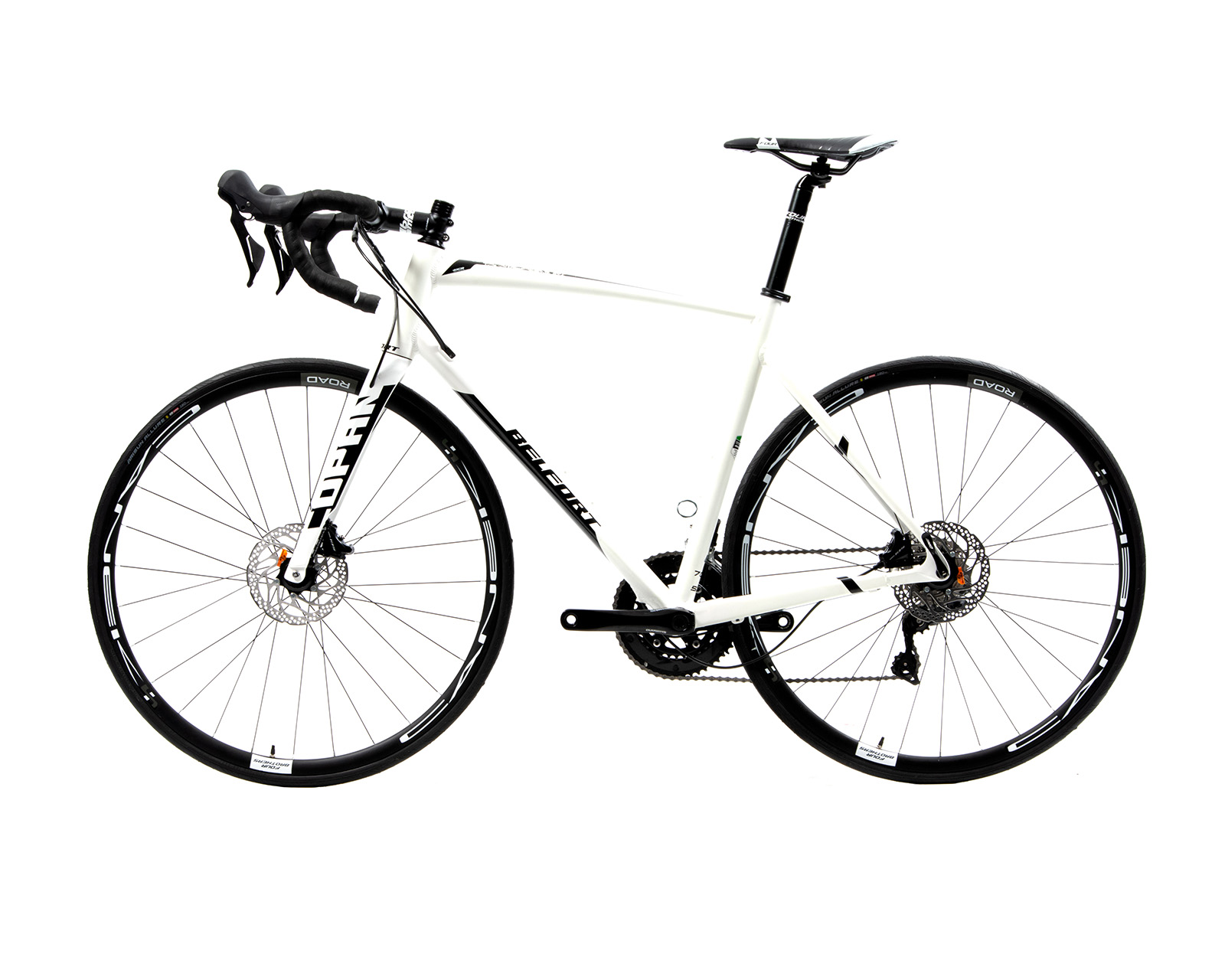 Foto 6 pulgar | Bicicleta Belfort Copan 105 R700 T50 Blanco con Negro 2022