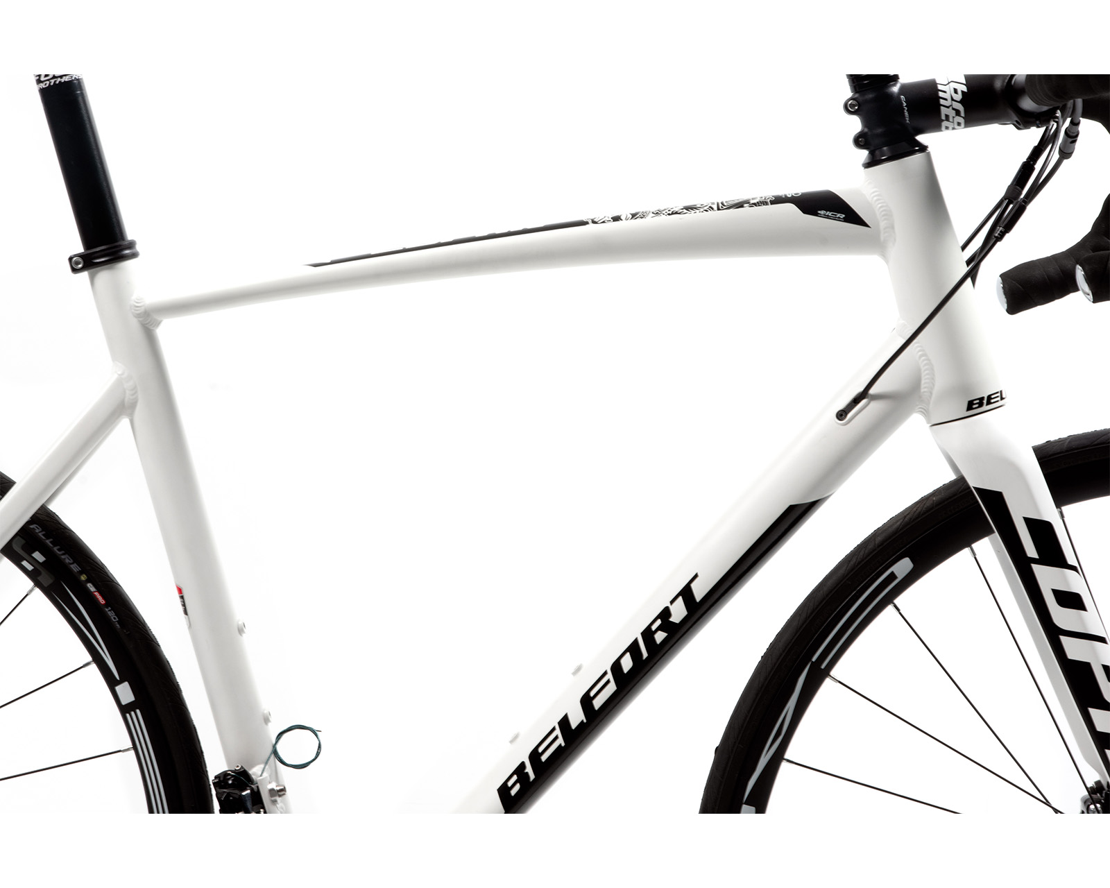 Foto 7 pulgar | Bicicleta Belfort Copan 105 R700 T50 Blanco con Negro 2022