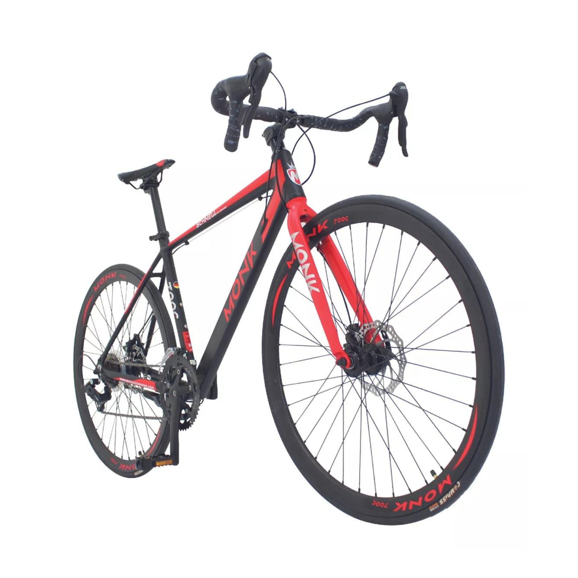 Foto 2 | Bicicleta De Ruta Monk Schnell R700  14  Velocidades Rojo