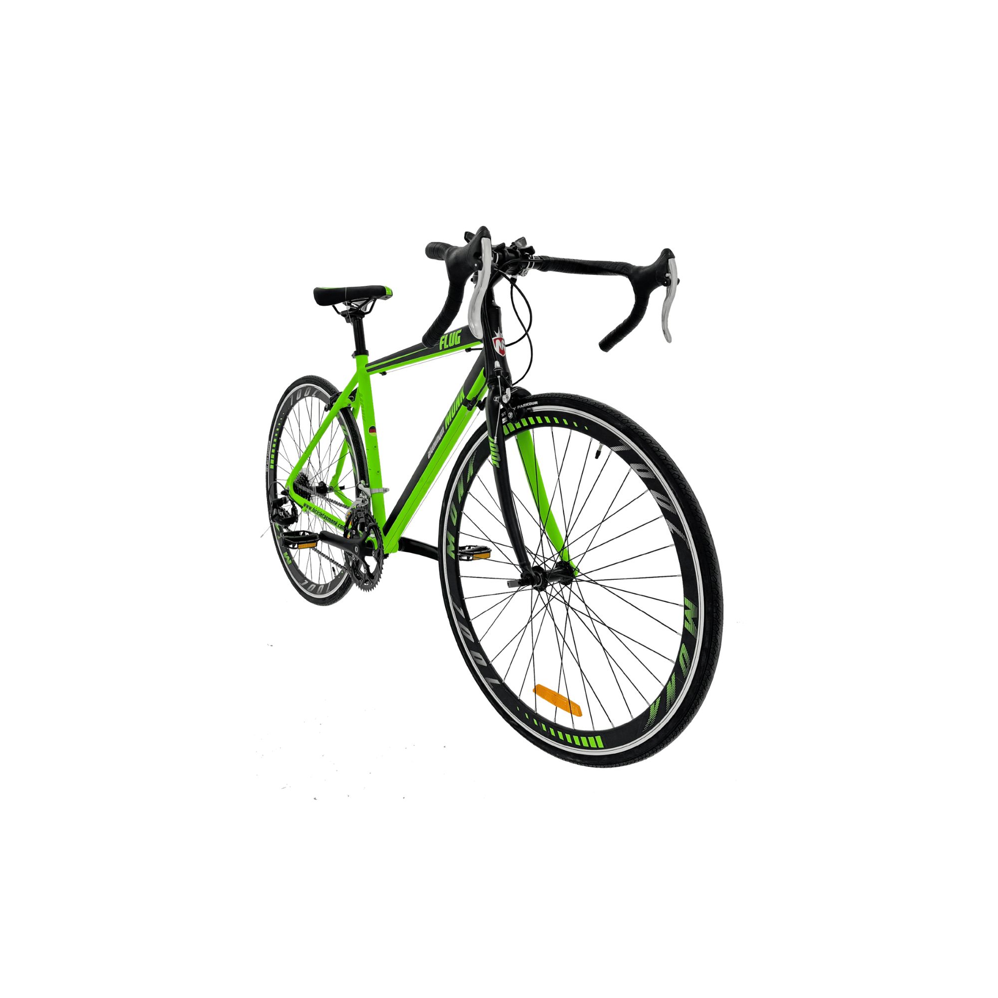 Foto 3 pulgar | Bicicleta De Ruta Monk Flug Rodada 700 Negro Verde