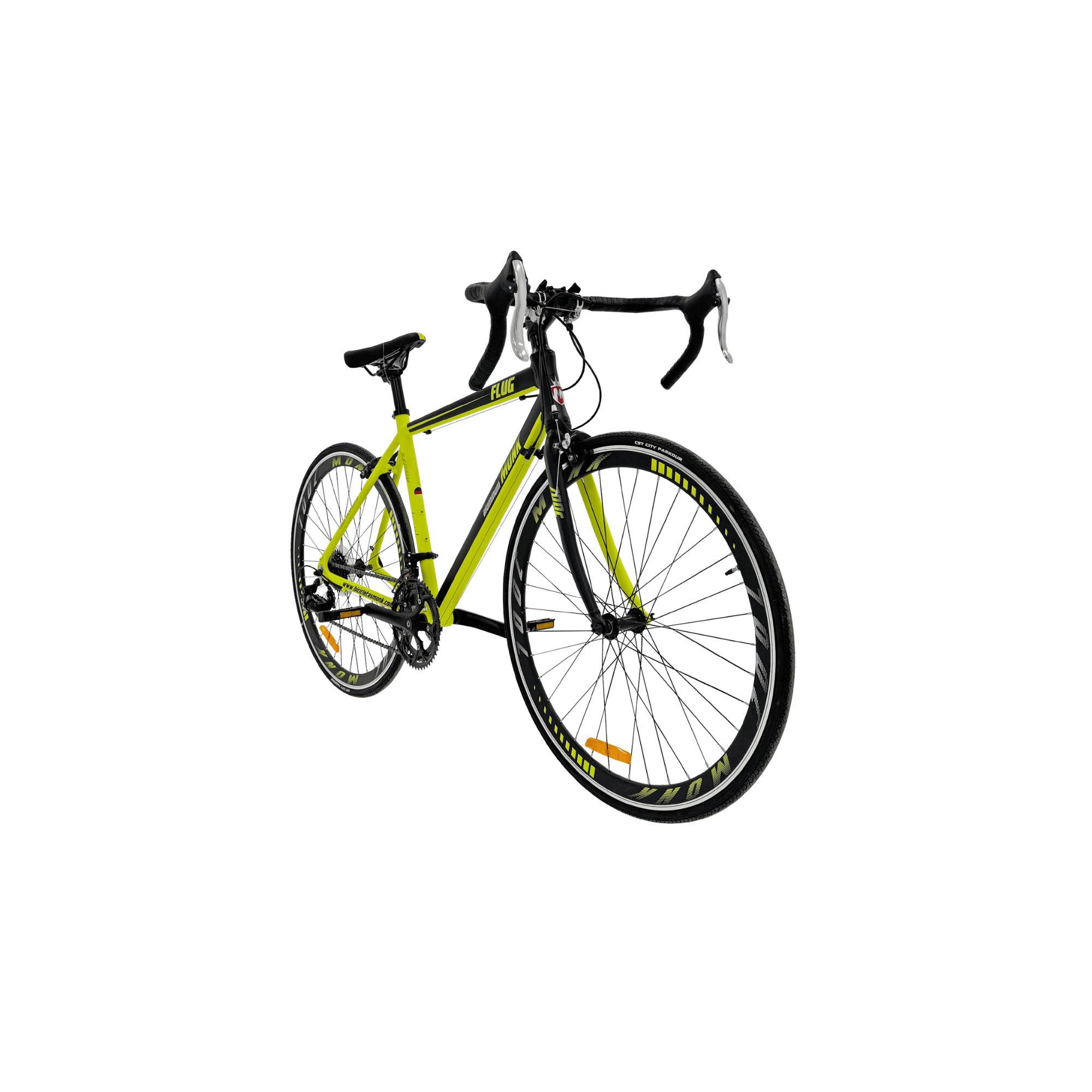 Foto 3 pulgar | Bicicleta De Ruta Monk Flug Rodada 700 Negro Amarillo