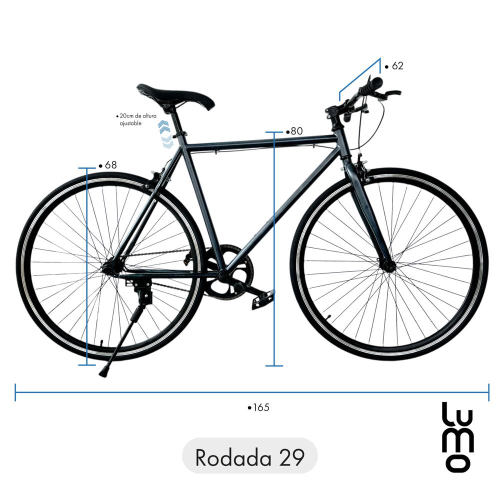 Foto 2 | Bicicleta Urbana Fixie 700cc Reforzada V-brake