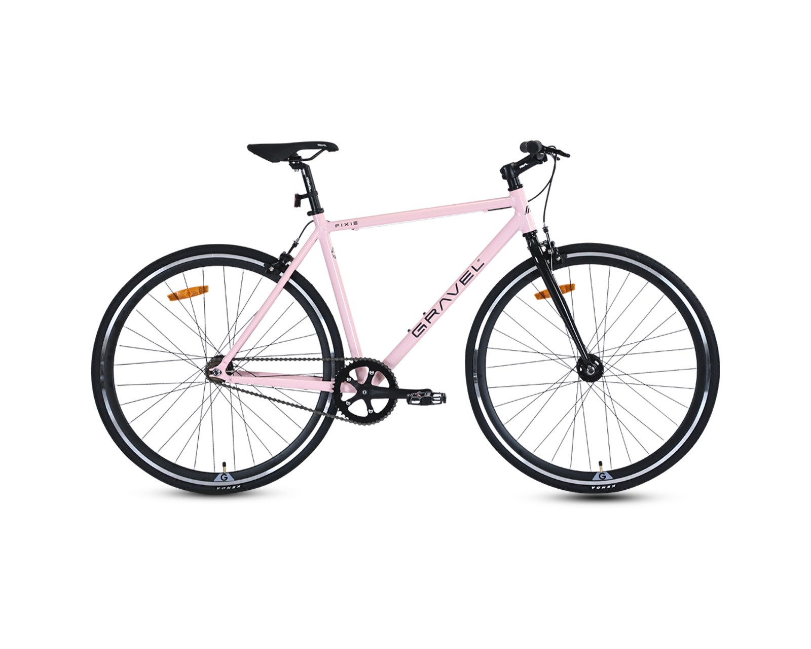 Foto 2 pulgar | Bicicleta Fixie Rosa 51