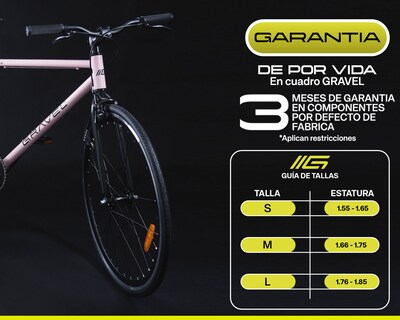 Foto 2 | Bicicleta Fixie Rosa 51