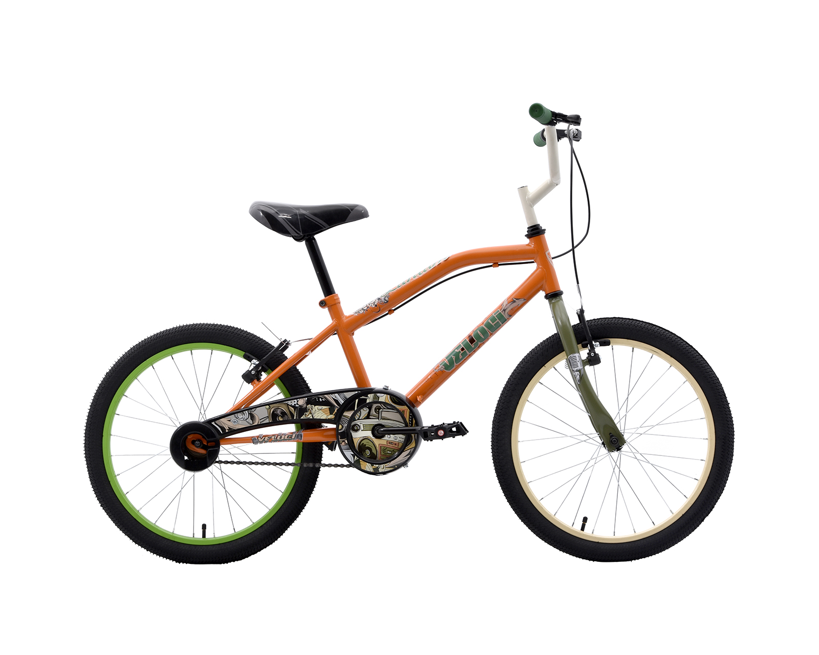 Foto 3 pulgar | Bicicleta Veloci Lithium Bmx Rodada 20 color Anaranjado