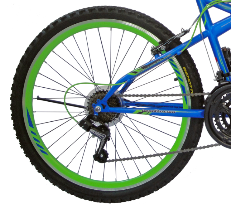 Foto 2 | Bicicleta Benotto Montaña Fire Back R26 21v Shimano Acero color Azul