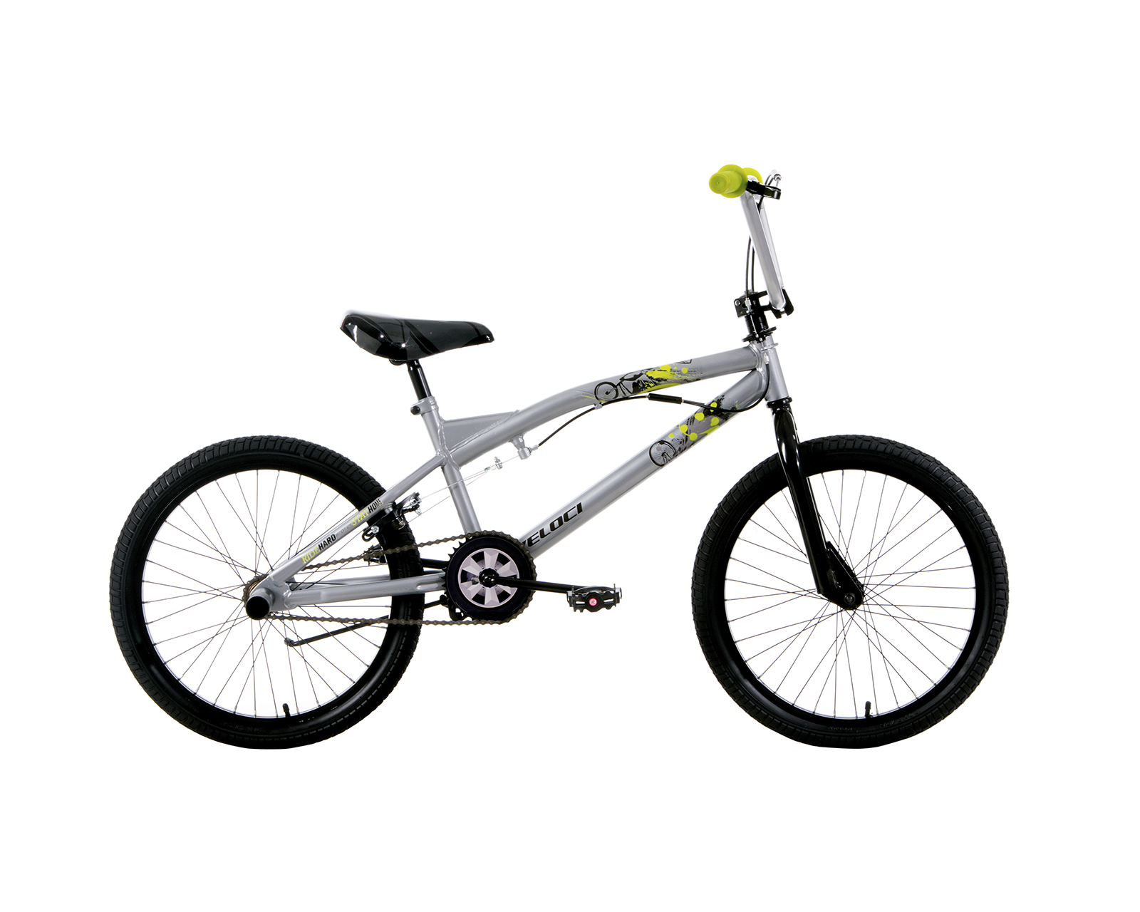 Foto 2 pulgar | Bicicleta Veloci Bmx Freestyle 20" color Plata