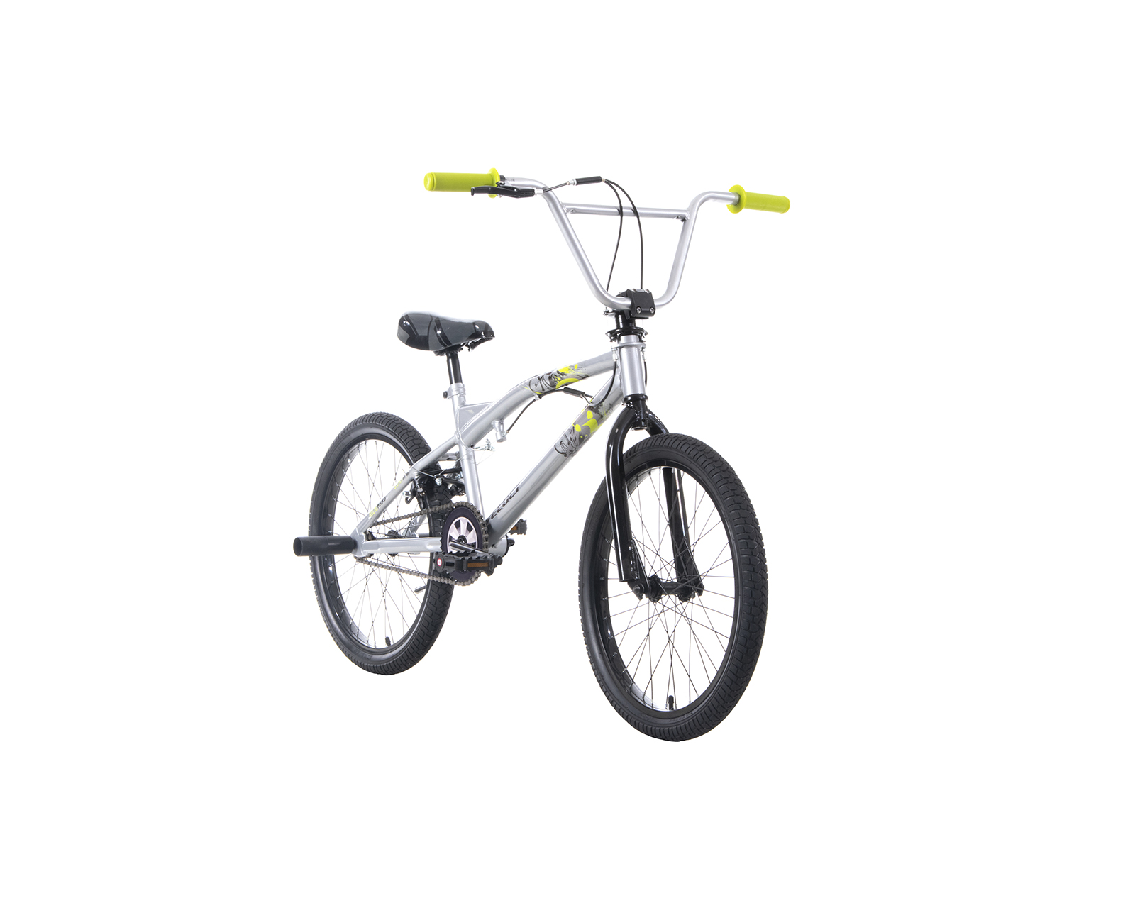 Foto 3 pulgar | Bicicleta Veloci Bmx Freestyle 20" color Plata