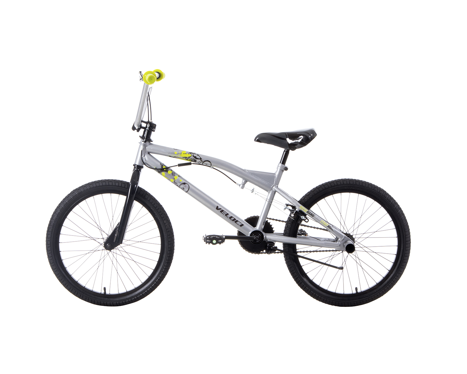 Foto 6 pulgar | Bicicleta Veloci Bmx Freestyle 20" color Plata