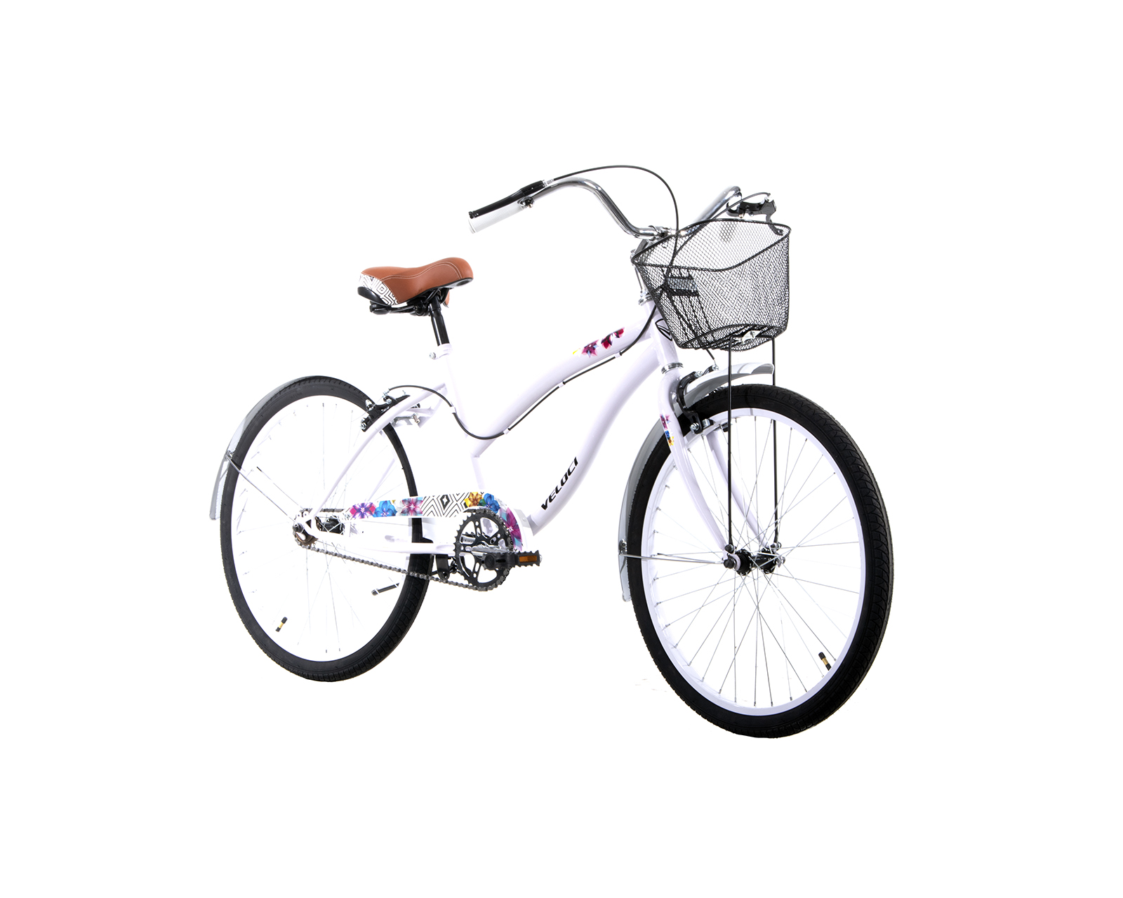 Foto 3 pulgar | Bicicleta Veloci Spring City 24" color Blanco