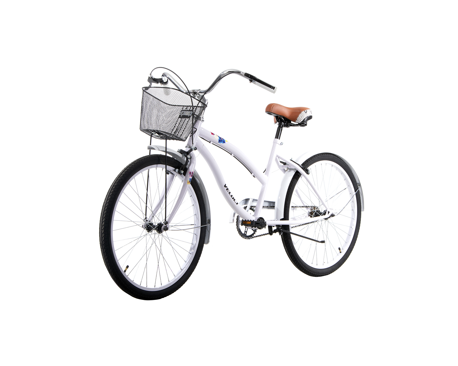 Foto 5 pulgar | Bicicleta Veloci Spring City 24" color Blanco