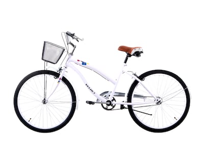 Foto 5 | Bicicleta Veloci Spring City 24" color Blanco