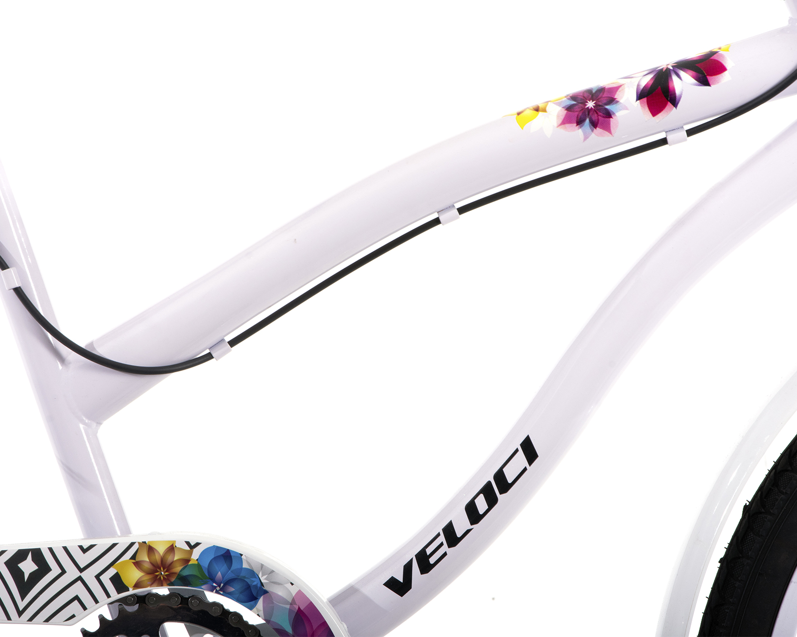 Foto 7 pulgar | Bicicleta Veloci Spring City 24" color Blanco