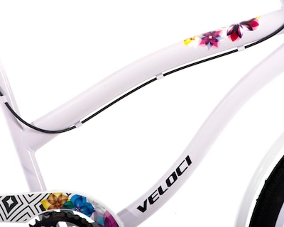 Foto 6 | Bicicleta Veloci Spring City 24" color Blanco