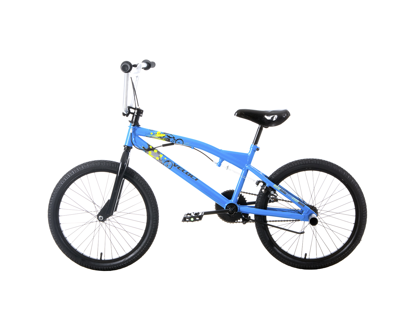 Foto 6 pulgar | Bicicleta Veloci Bmx Freestyle 20" color Azul