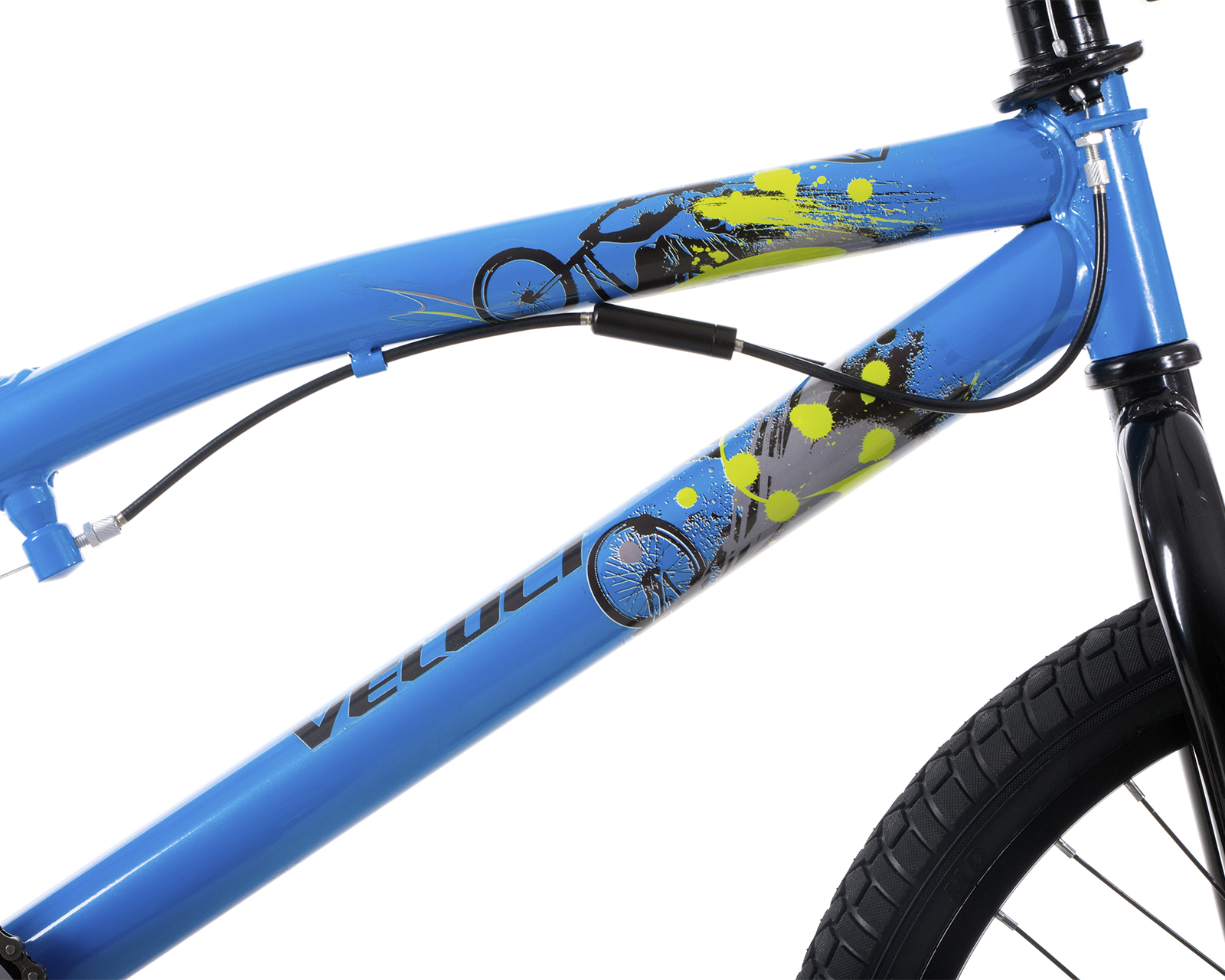 Foto 7 pulgar | Bicicleta Veloci Bmx Freestyle 20" color Azul