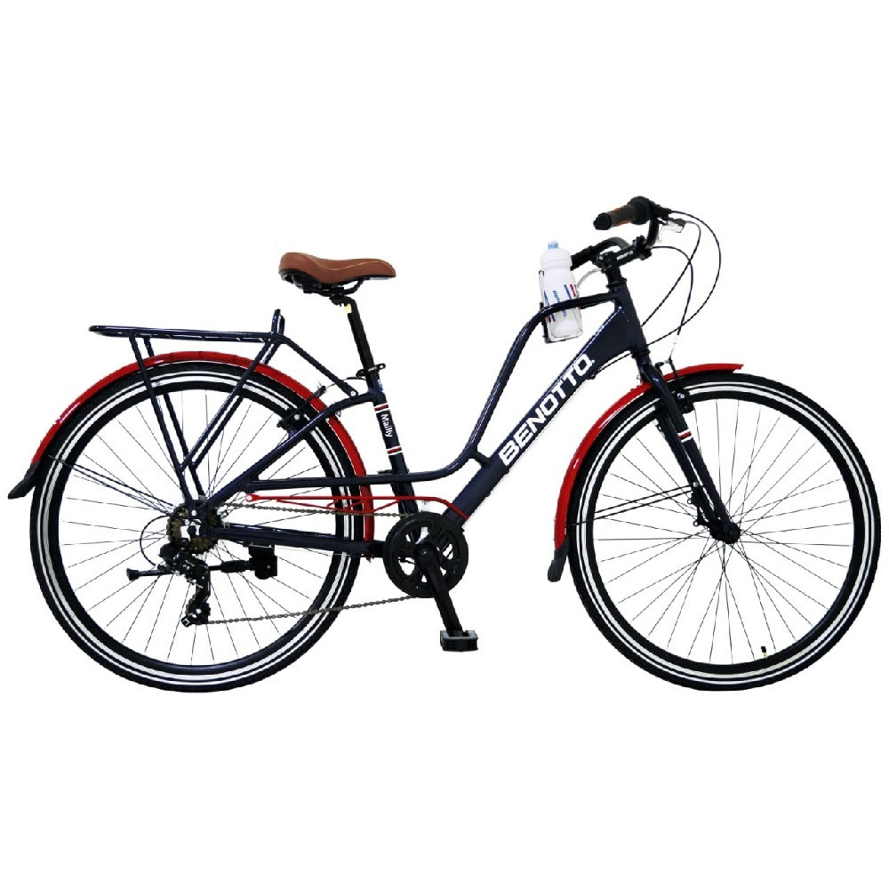 Bicicleta City Mailly R700 Unisex color Negro Azulado Benotto