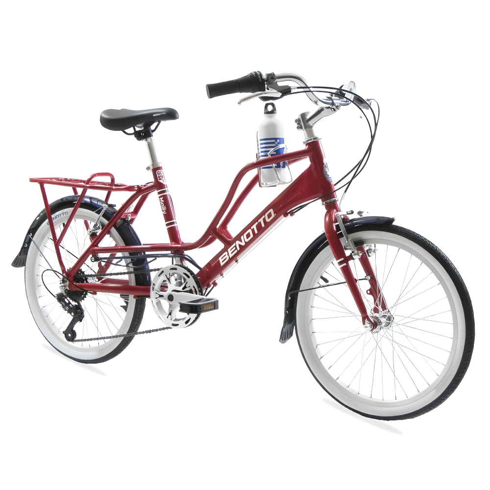 Bicicleta Benotto City Mailly R20 color Rojo Unitalla Unisex