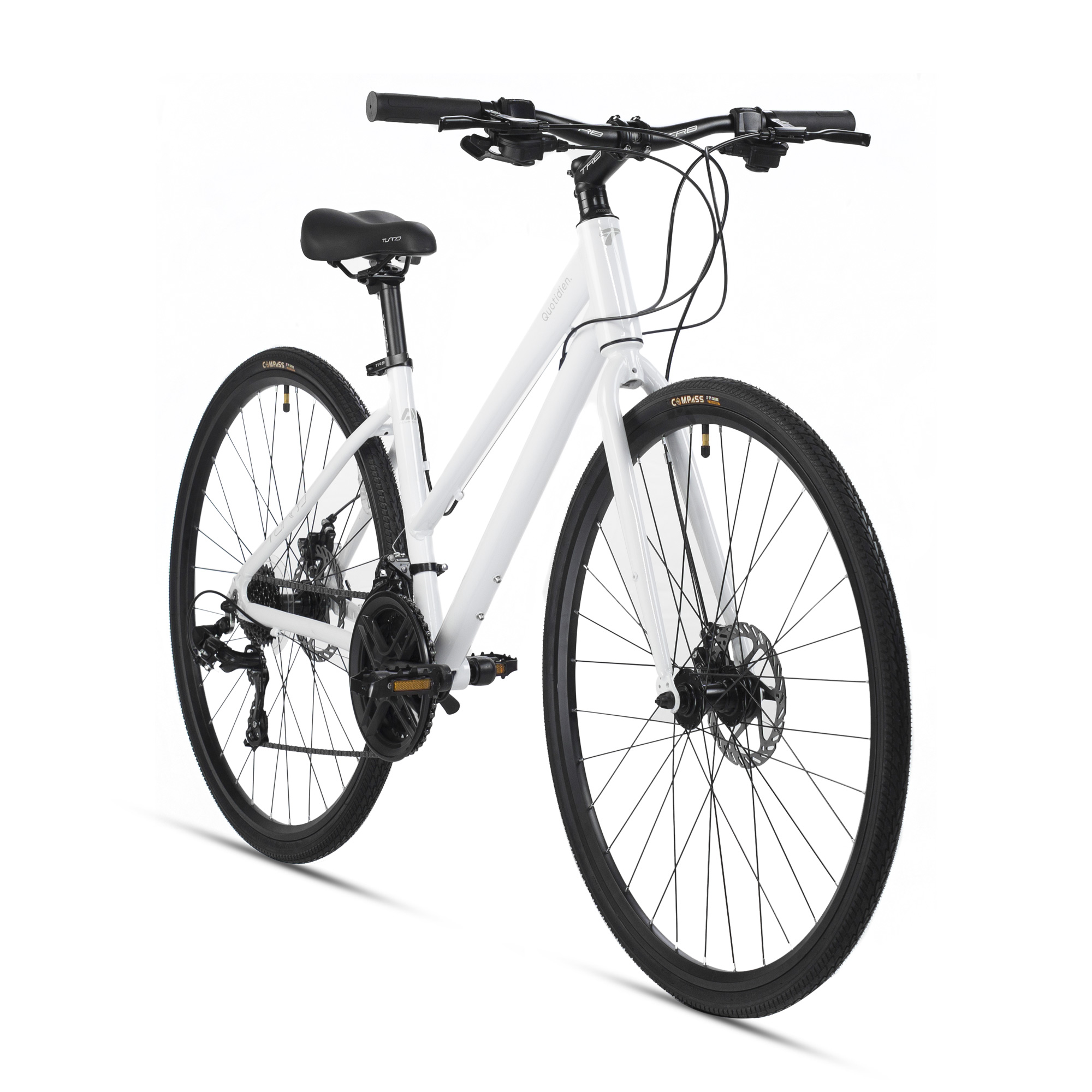 Foto 2 pulgar | Bicicleta Turbo Quotidien color Blanco R700 21v para Mujer