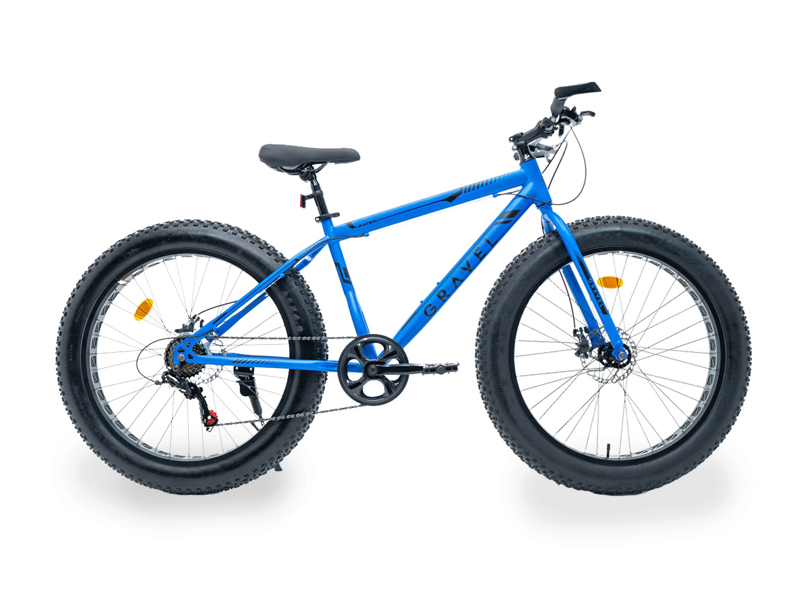 Bicicleta GRAVEL Aspen Acero Rodada 26 Azul