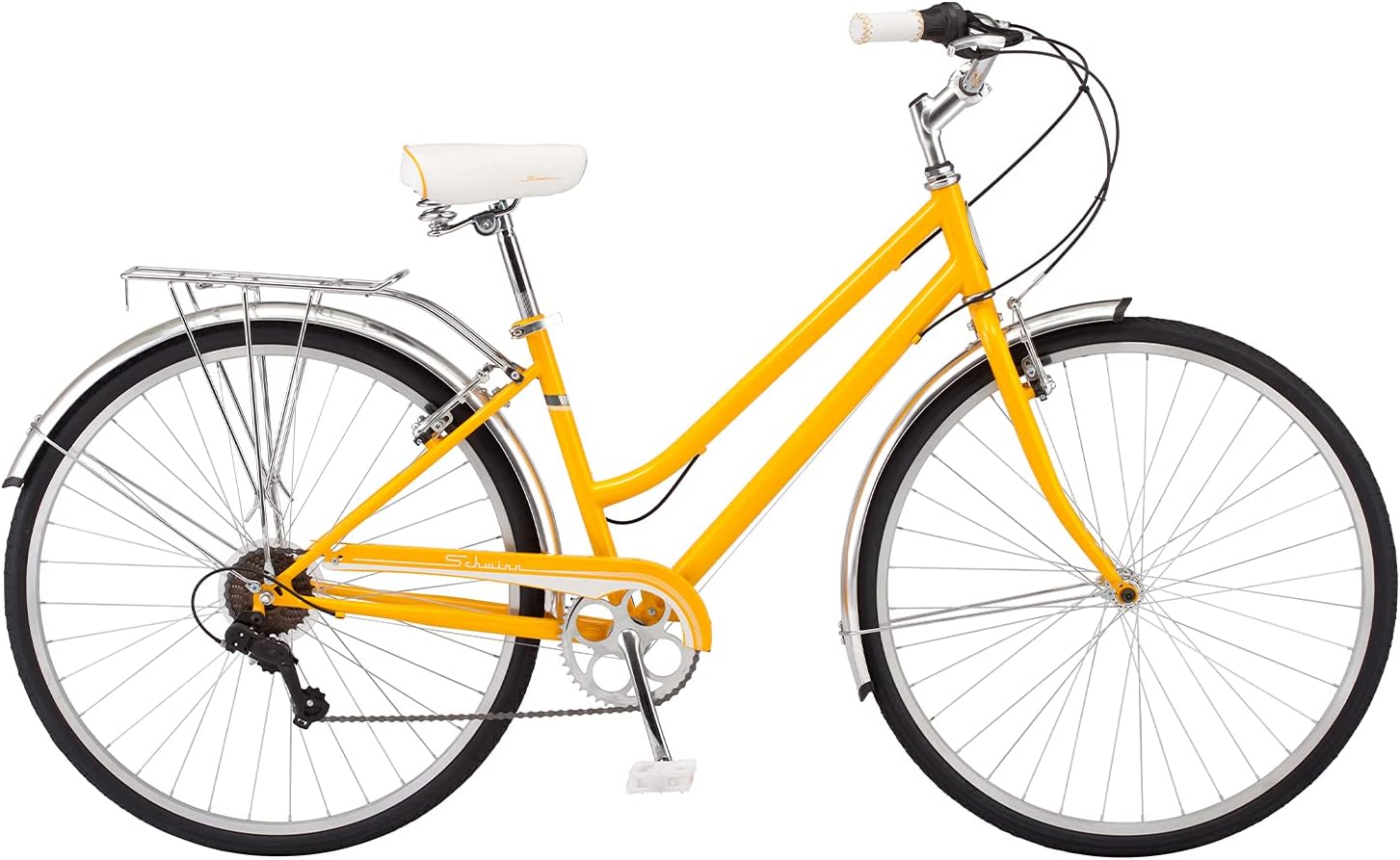 Foto 2 | Bicicleta Urbana Schwinn S4023EAZ color Amarillo