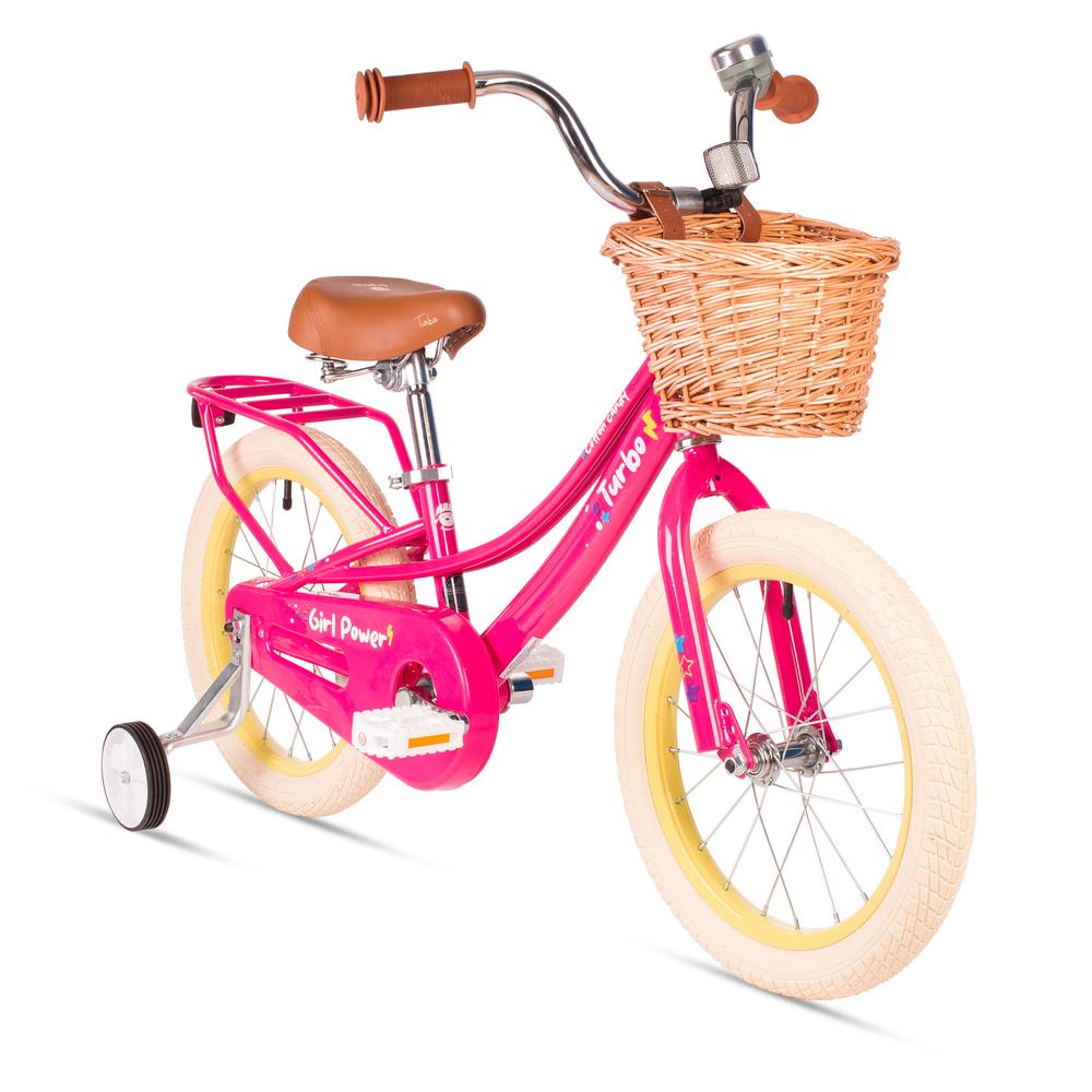 Bicicleta Infantil Turbo Cotton Candy R16 color Rosa