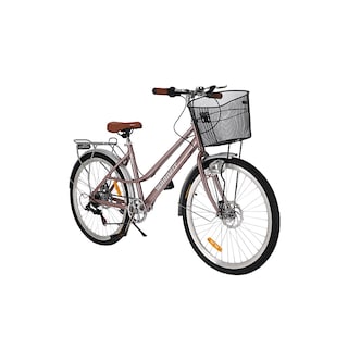 Foto 2 | Bicicleta Vintage Terrafit Venice R26 Acero Inoxidable 7v Color Rosa
