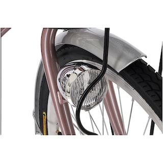 Foto 4 | Bicicleta Vintage Terrafit Venice R26 Acero Inoxidable 7v Color Rosa