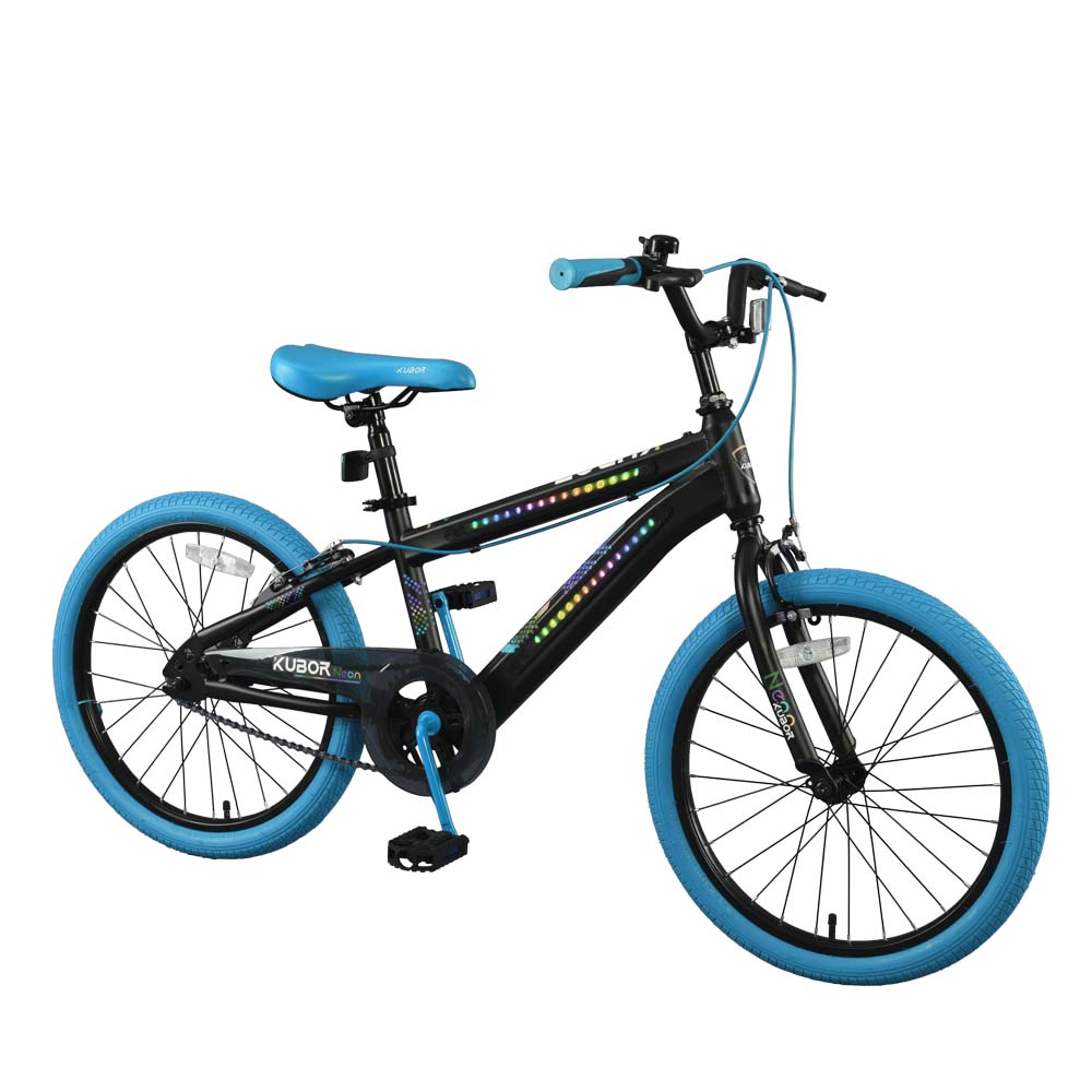 Foto 3 pulgar | Bicicleta Para Niño De Montaña Neon Rodada 20 Kubor Azul