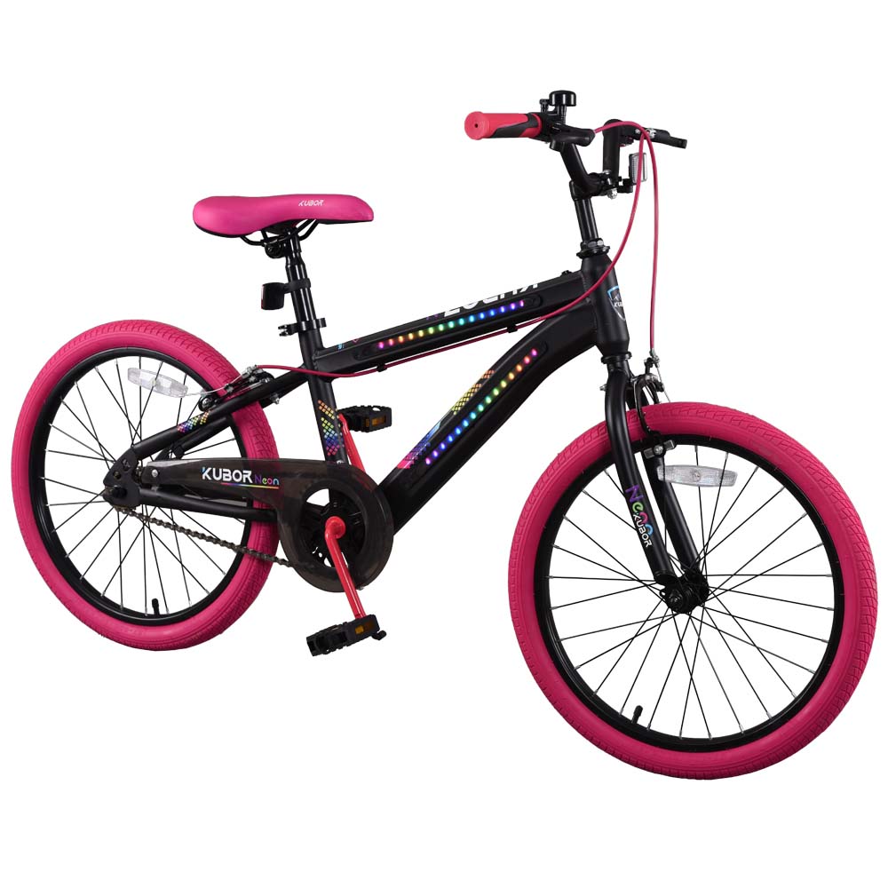 Foto 3 pulgar | Bicicleta Para Niño De Montaña Neon Rodada 20 Kubor Rosa