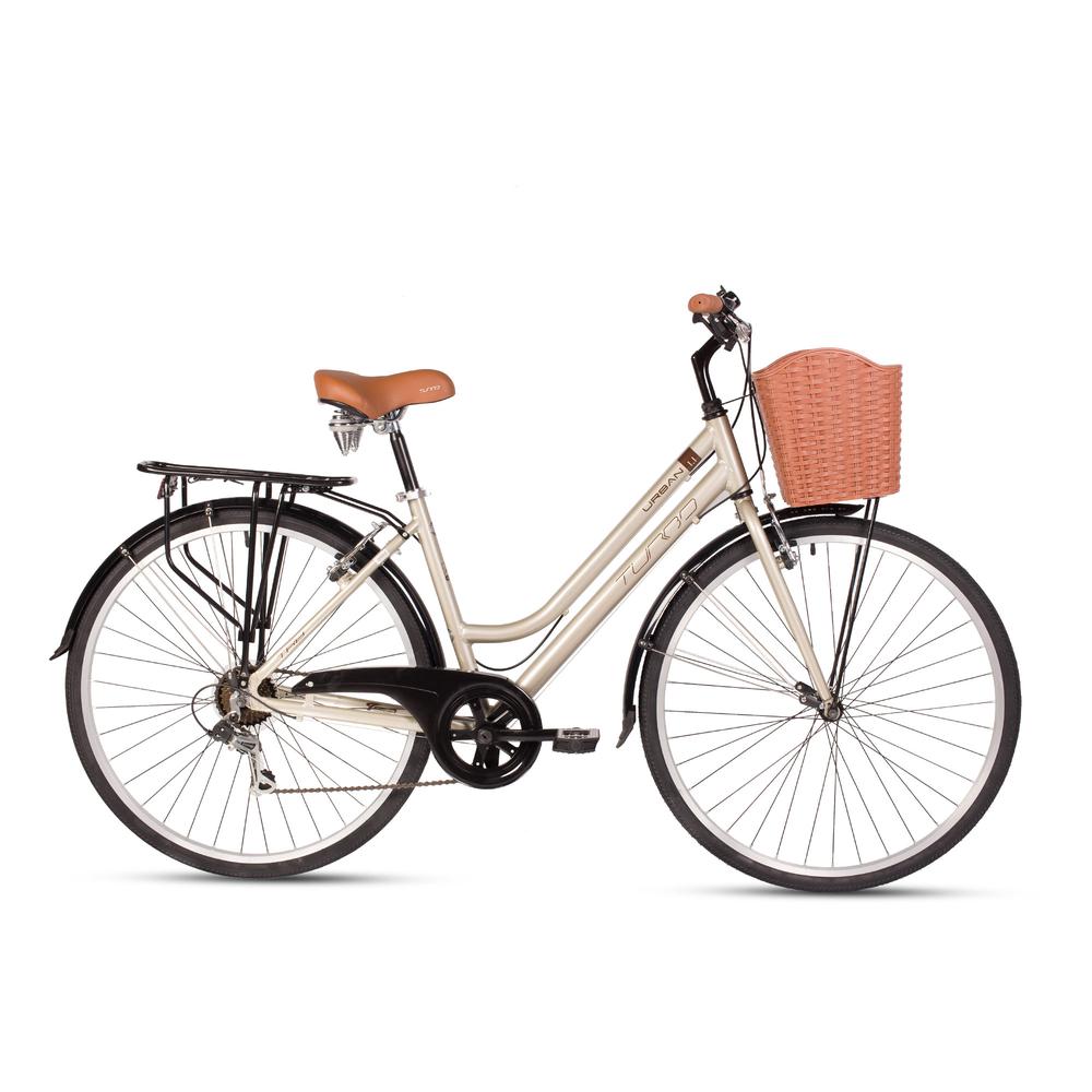 Foto 3 pulgar | Bicicleta Para Mujer Urbana Turbo R700 Urban 1.1 W Color Beige